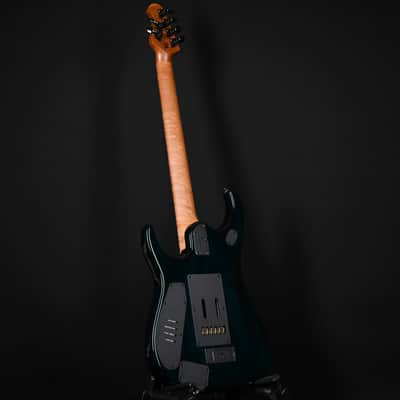 Ernie Ball Music Man JP15 Emerald Glow Roasted/Figured Maple Neck *Miami Guitar Exclusive* 2025 (H06299) image 14