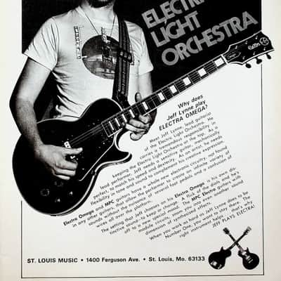 Electra X320 Les Paul EX ELO ELECTRIC LIGHT ORCHESTRA 1970s - Cherry image 12