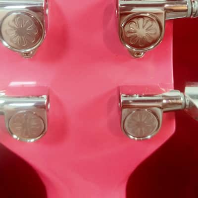 Daisy Rock 6260 Acoustic Guitar Pink 3/4 scale image 8
