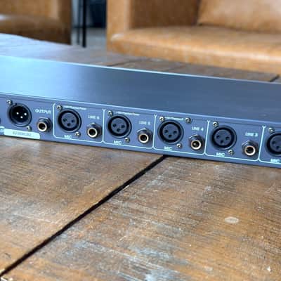Nady RMX-6 Rackmount 6-Channel Microphone / Line Mixer 2010s - Silver image 2