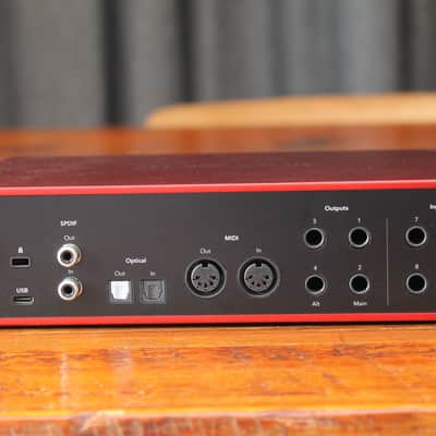 Focusrite Scarlett 18i16 4th Gen USB Audio Interface 2024 - Present - Red Bild 3