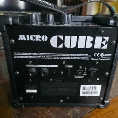 Roland Micro Cube portable battery powered guitar combo amp - blk image 5