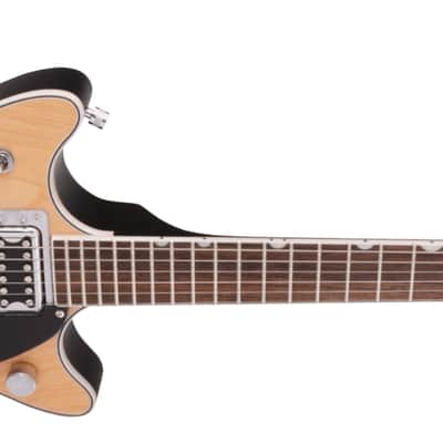 Gretsch G5222 Electromatic Double Jet BT Guitar with V-Stoptail. Laurel FB, Aged Natural image 11