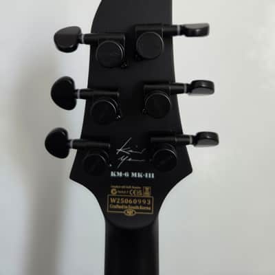Schecter Keith Merrow KM-6 MK-III EX 2025 - Present - Satin Black Open Pore image 7
