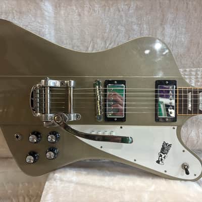 Gibson Elliot Easton "Tikibird" Firebird 2013 - Gold Mist Poly image 2