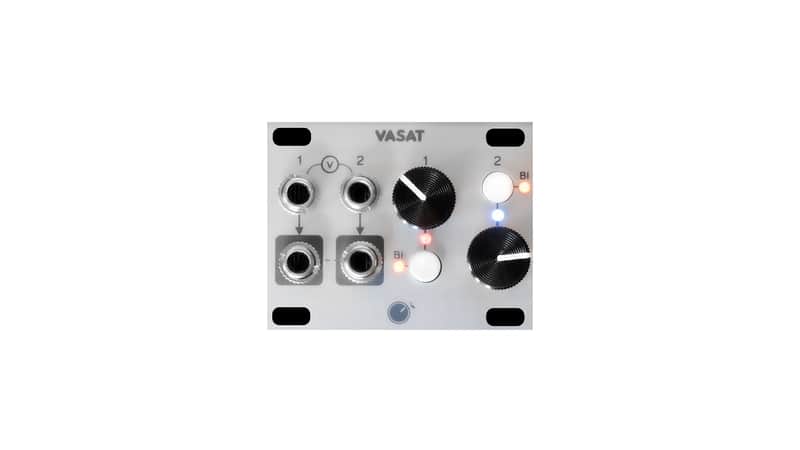 Plum Audio VASAT - Expandable 1U Mixer / Offset / Attenuverter - Silver image 1