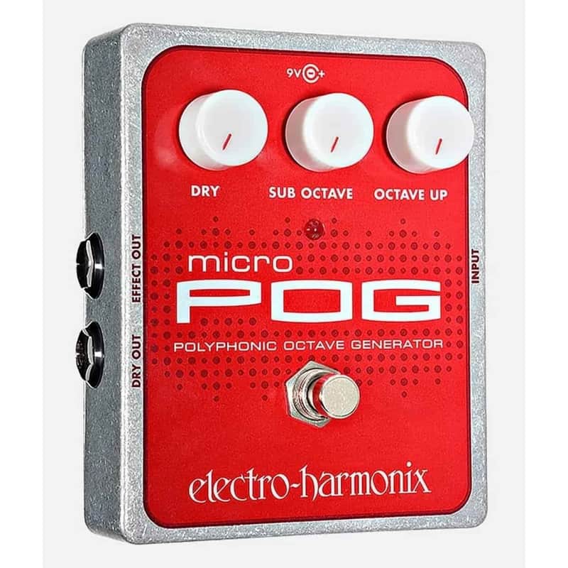 Electro-Harmonix MICRO POG Polyphonic Octave Generator Pedal image 1