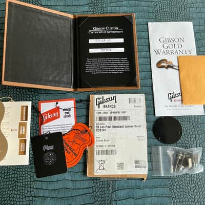 2021 Gibson Custom Shop 1959 Les Paul Standard Reissue R9 - Lemon Burst image 13