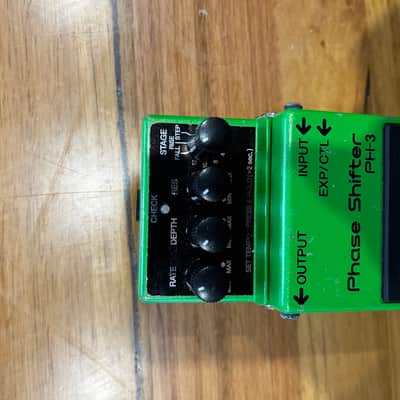 Boss PH-3 Phase Shifter (Dark Gray Label) 2000 - Present - Green image 2