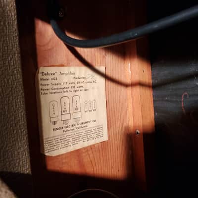 1963 Fender 6G3 Brownface Deluxe image 9