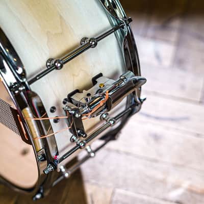 Polmuz drums Maple Model 1 - 20/10/12/16/14SD - Artist Satin White Fade image 6