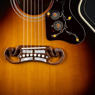 Gibson SJ-200 Sunburst Figured Maple and Sitka Spruce Super Jumbo with Pickup Used (2024) image 9