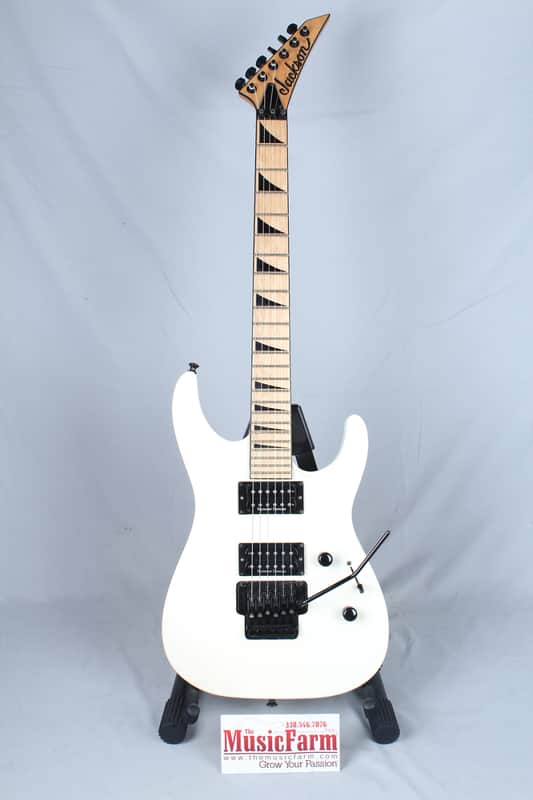 Jackson Dinky DK2M Electric Guitar White W Floyd Rose Seymour | Reverb