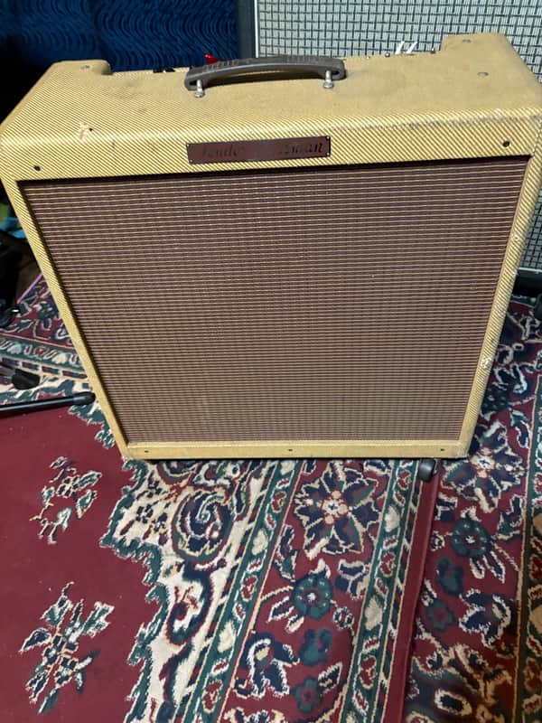 Fender Bassman 4x10 combo 1991 Tweed image 1