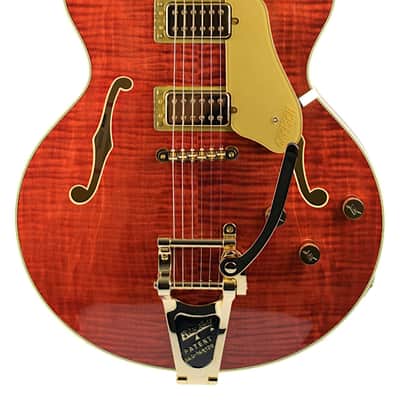 New Gretsch Professional Broadkaster LX Figured Center Block Bourbon Stain w/Bigsby #JT26020565 image 3
