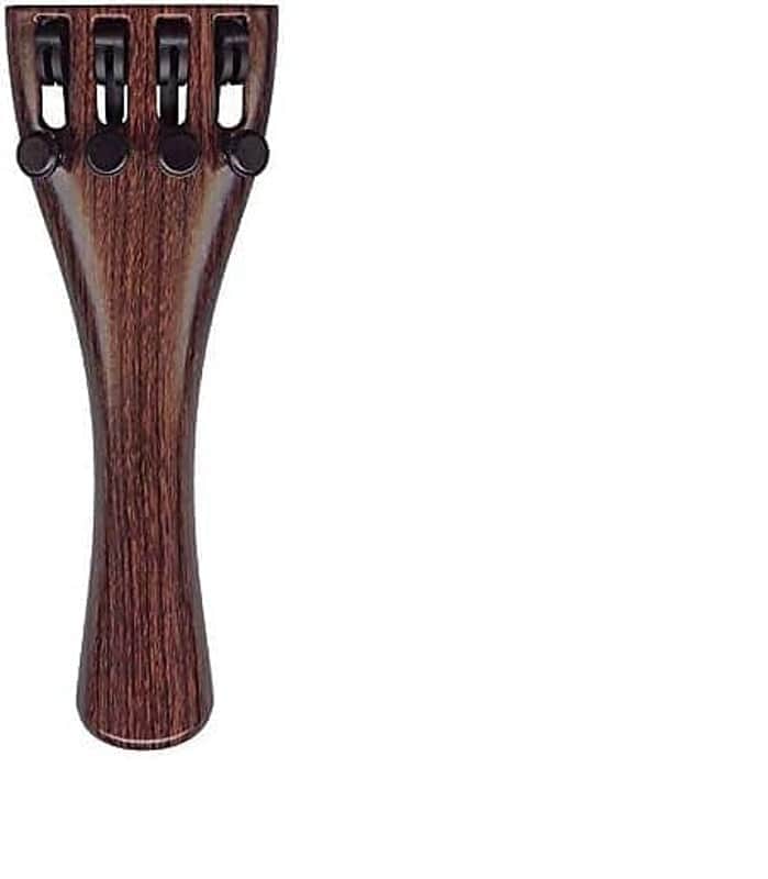 tailpiece for full size violin (4/4 size),4 string adjuster image 1