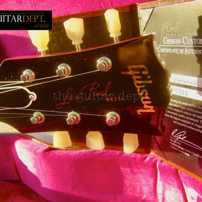 ✮PRISTINE!✮2017 Gibson Custom Shop Les Paul R8*1958 Reissue ✮BOURBON BURST✮8.9 LBS✮CUSTOMBUCKERS!✮58*R9 image 24