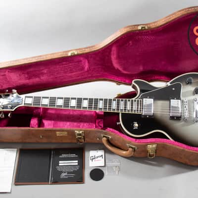 2014 Gibson Custom Shop Les Paul Custom Silverburst w/ OHSC + COA image 2