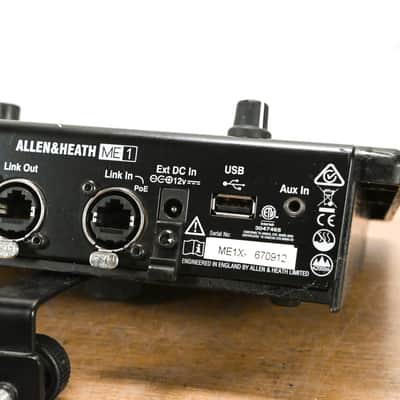 Allen & Heath ME-1 Personal Monitor Mixer CG013CS image 6