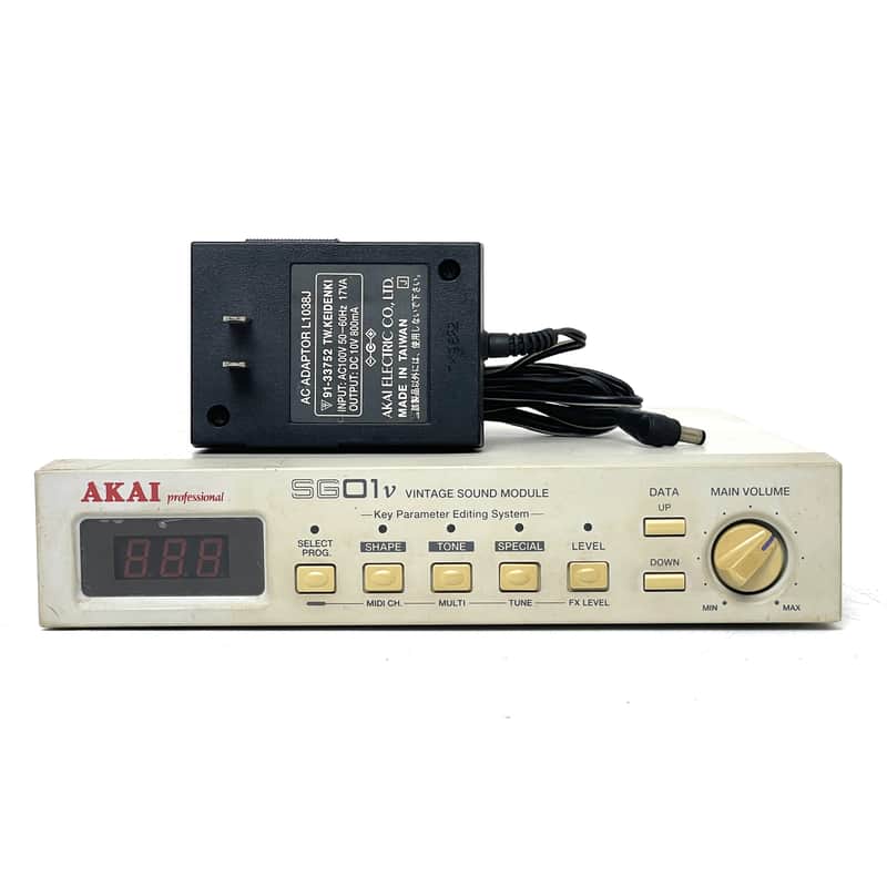 Akai SG01V w/ Original power supply Very rare to find Vintage Made in Japan Worldwide Shipment Synth Module image 1