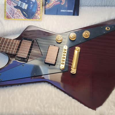 1000 Made! Guitar of the Month Gibson Reverse Explorer 2008 - Antique Walnut image 3