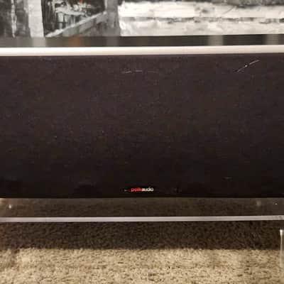 Polk Polk Audio CSi3 2-way center channel speaker 90s - Black wood veneer image 1