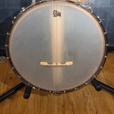 !USA! Handmade 5-String Banjo Natural Walnut w/ Superior HSC image 6