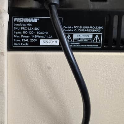 Fishman PRO-LBT-500 Loudbox Mini with Bluetooth 2-Channel 60-Watt 1x6.5" Acoustic Guitar Amp 2019 - Brown image 3
