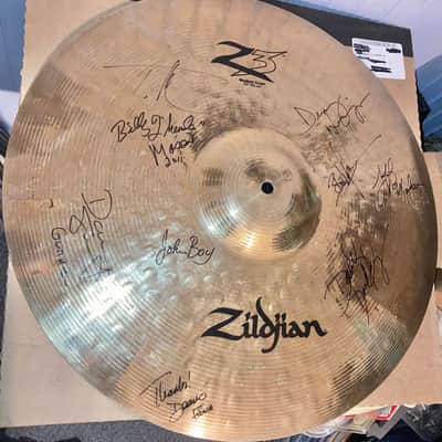Zildjian Z3 20" Medium Crash Cymbal Signed by Tim Mcgraw Band 2011 image 3