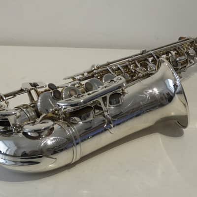 Selmer La Voix II SAS-280RS Silver Plated Alto Saxophone with Case image 9