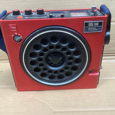National Panasonic GX 300 vintage Radio Japan Red RF 888JB portable Radio image 13