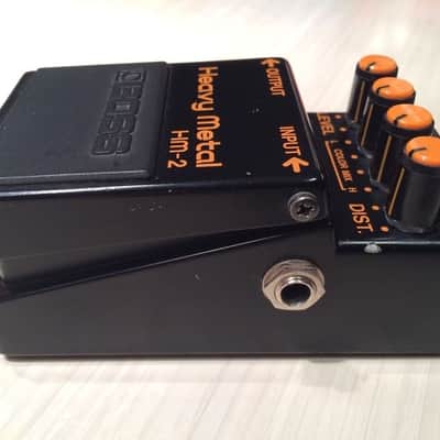 Boss HM-2 Heavy Metal Vintage 80's Black Label Made in Japan | Reverb