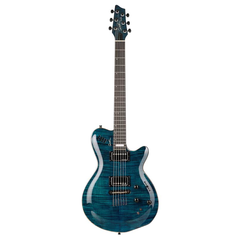 Godin LGX-SA with AAA Flame Maple Top image 2