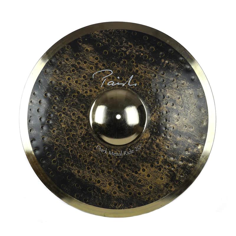 Paiste 20" Signature Dark Metal Ride Cymbal 1989 - 2010 image 1