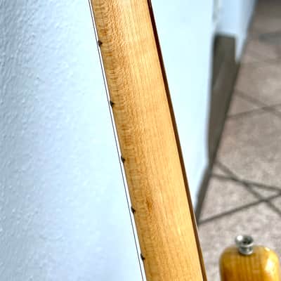 Fender Stratocaster Hardtail Maple Fretboard 1976 Natural finish all original image 6