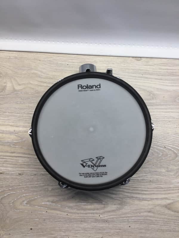 Roland PD-108-BC V-Pad 10" Dual Trigger Mesh Drum Pad 2010s - Black Chrome image 1