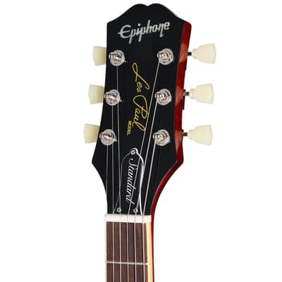 Epiphone Les Paul Standard 50s Figured (Left handed, Incl. Premium Gig Bag), Washed Cherry Burst image 2