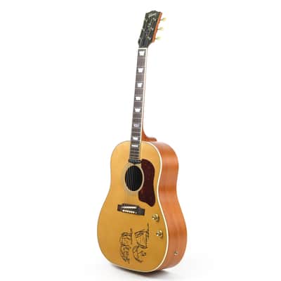 2010 Gibson JL- 160 “Bed In” Tribute Museum Model Signed by Yoko Owned by Josh Rand image 3