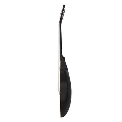 41 inch Cutawary Round Back Acoustic Guitar Spruce Top Grape Hole 2020s - Black image 12