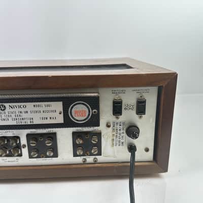 1970 Vintage JVC Nivico Stereo Receiver Model 5001 Solid State image 12