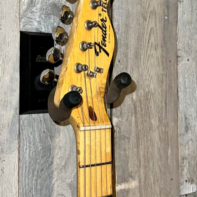 Excellent 1976 Fender Telecaster, White  Black Pick Guard Maple Fretboard  OHSC,  Sweet Vintage Tele ! image 9