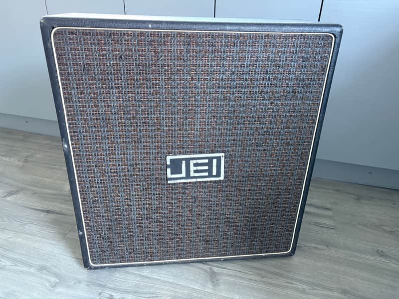 Jennings (Vox) JEI celestion greenback 4 x 12 60’s 70’s - Vintage electric guitar cab image 1