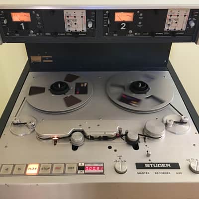 Studer MASTER RECORDER A80-VU II only 647 hours!!! mid 80's image 16