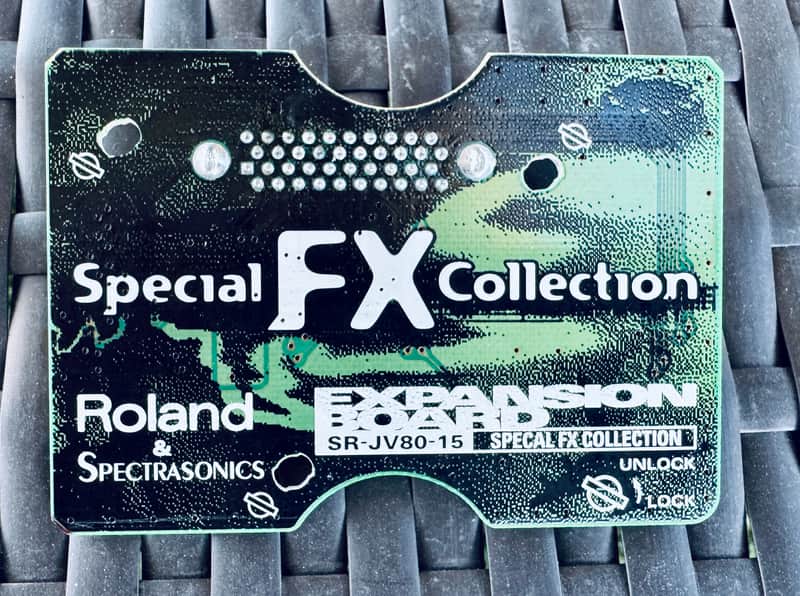 DTM・DAW Roland SR-JV80-15 Special FX Collection Roland SR-JV80-15 Special FX Collection Expansion In Excellent