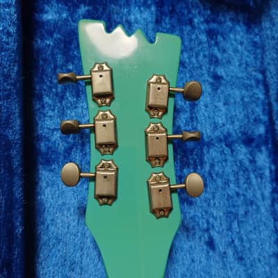 Mosrite Super Custom ’64 3Knob Yuzo Kayama Signature 1999 - Marine Blue image 8