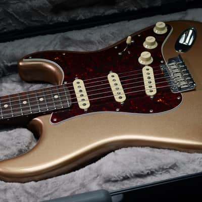 Fender AMERICAN PROFESSIONAL II STRATOCASTER Dealer Exclusive 2021 - Firemist Gold image 6