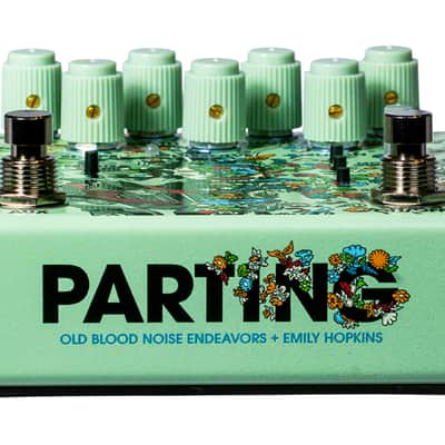 Old Blood Noise Endeavors Parting Glitch Delay / Reverb Pedal (Green) image 2