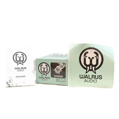 2016 Walrus Audio Voyager V1 Preamp / Overdrive Pedal – Original Version – Box & Sticker image 2