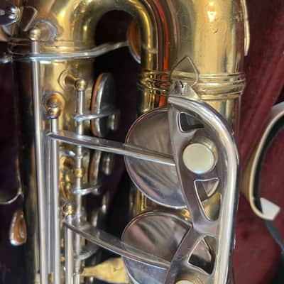 Conn-Star Alto saxophone with case and mouthpiece. Made in USA image 8