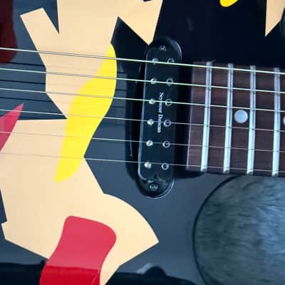 ESP LTD GL-200K George Lynch Signature 2011 - 2018 - Black with Kamikaze Graphic image 5